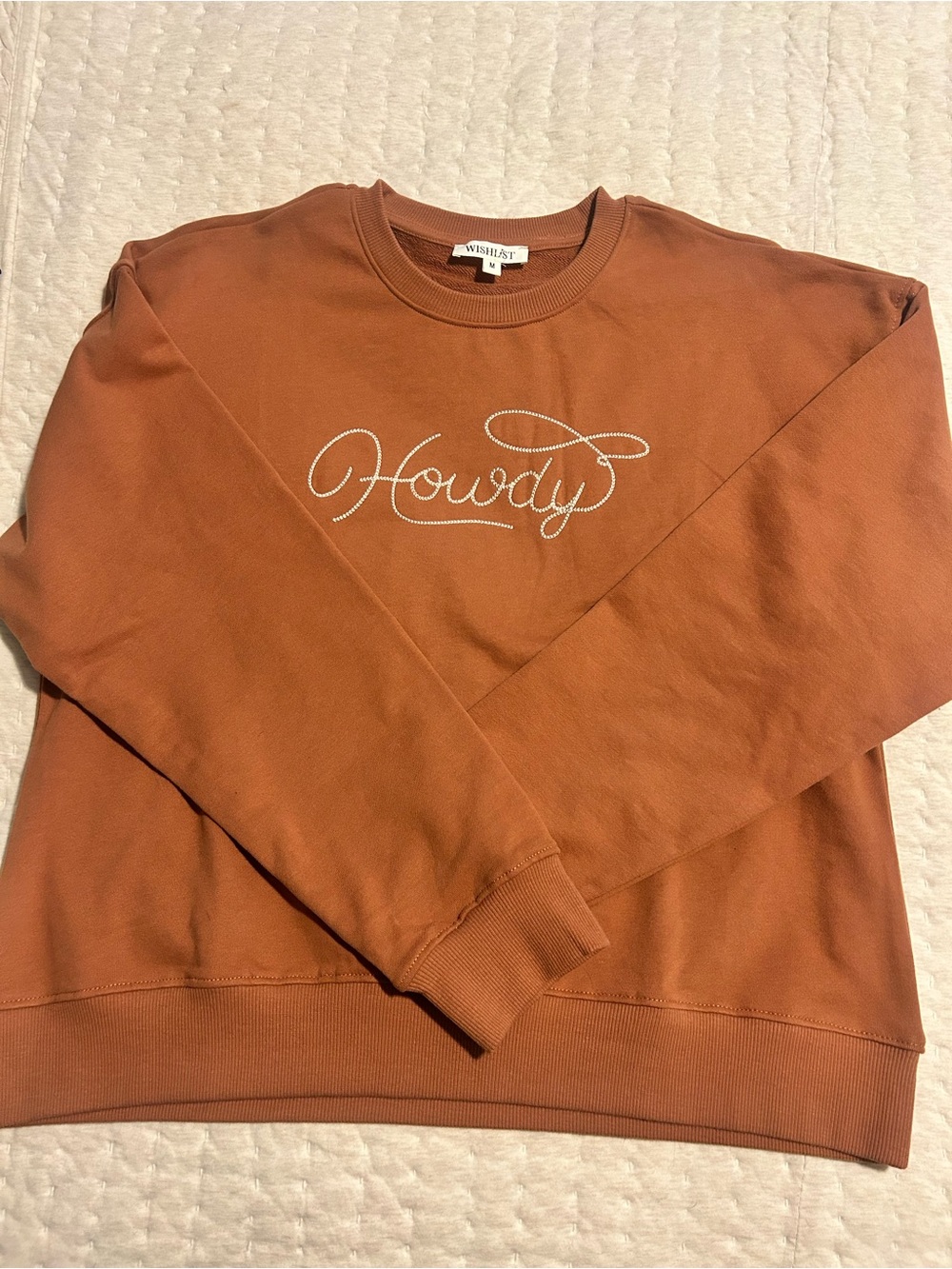 “Howdy” Crew Neck Sweatshirt